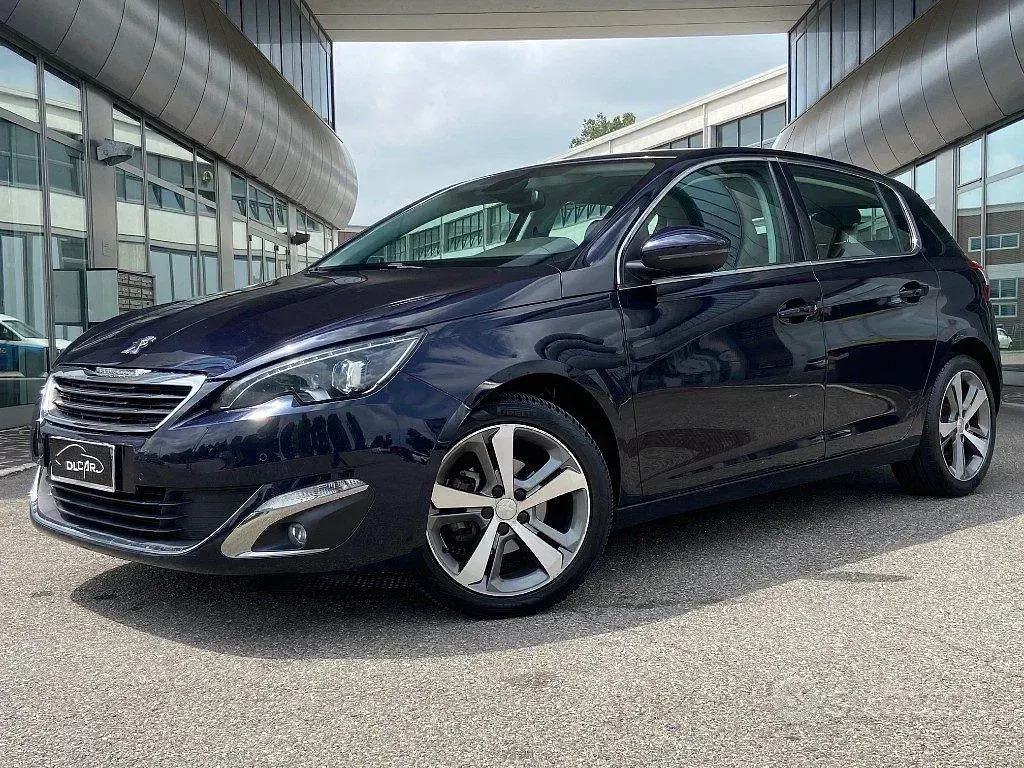 Usata Peugeot 308 Allure 120 CV (88 kW) 2016 Bluazzurro Berlina