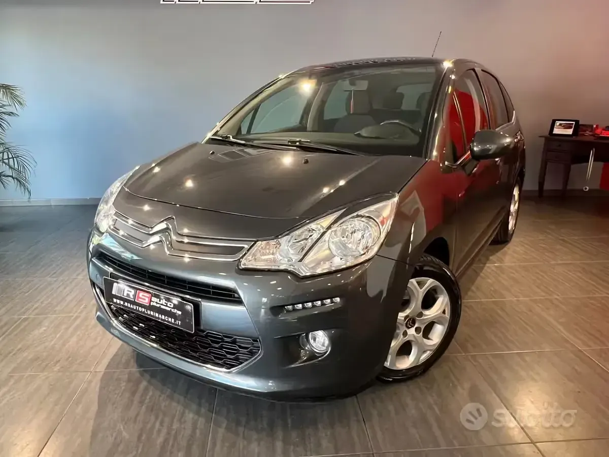 Usata Citroën C3 Exclusive 82 CV (60 kW) 2015 Grigio Berlina