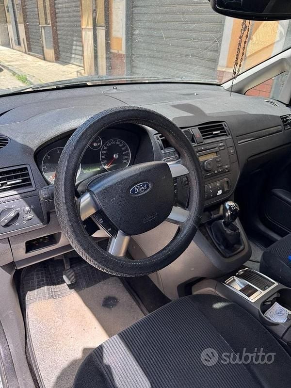 Usata Ford C-MAX Ghia 109 CV (80 kW) 2004 Grigio Monovolume