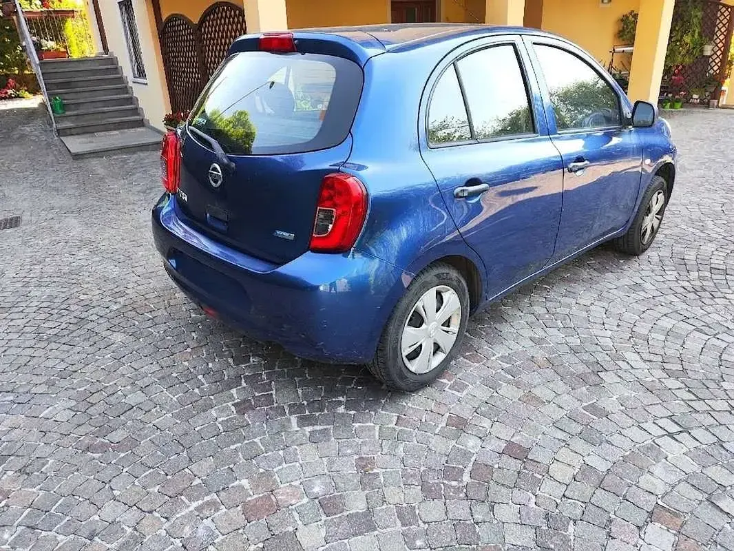 Usata Nissan Micra Acenta 80 CV (58 kW) 2014 Blu/azzurro Utilitaria
