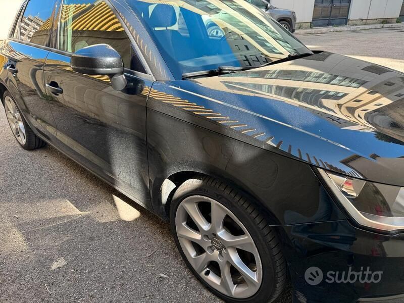 Usata Audi A1 90 CV (66 kW) 2015 Nero Utilitaria