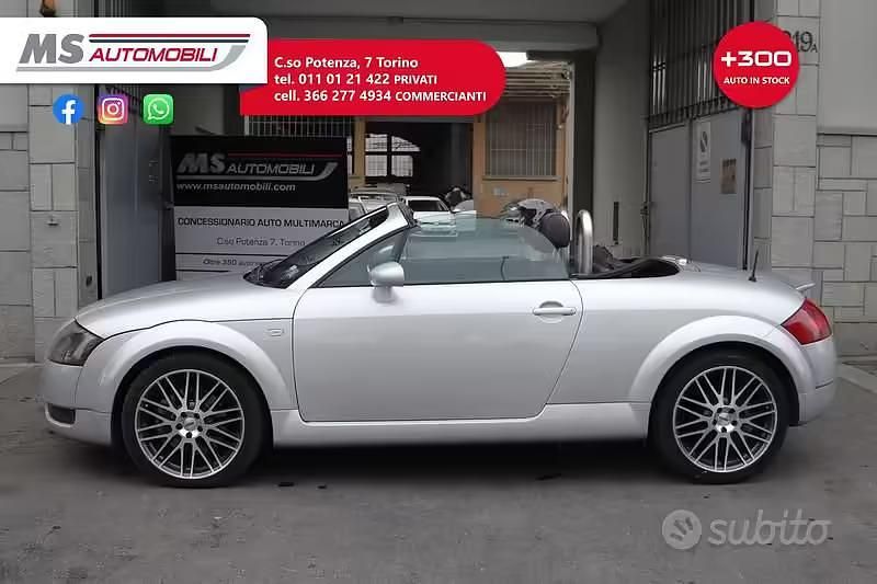 Usata Audi TT Roadster S-Line 180 CV (132 kW) 2000 Grigio Cabrio
