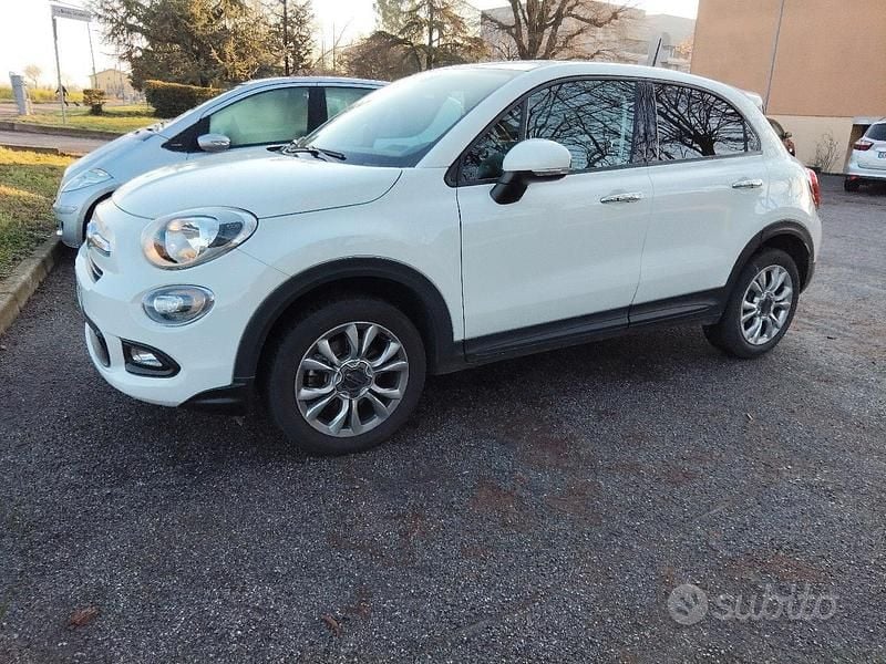 Usata Fiat 500X 110 CV (80 kW) 2017 Bianco SUV