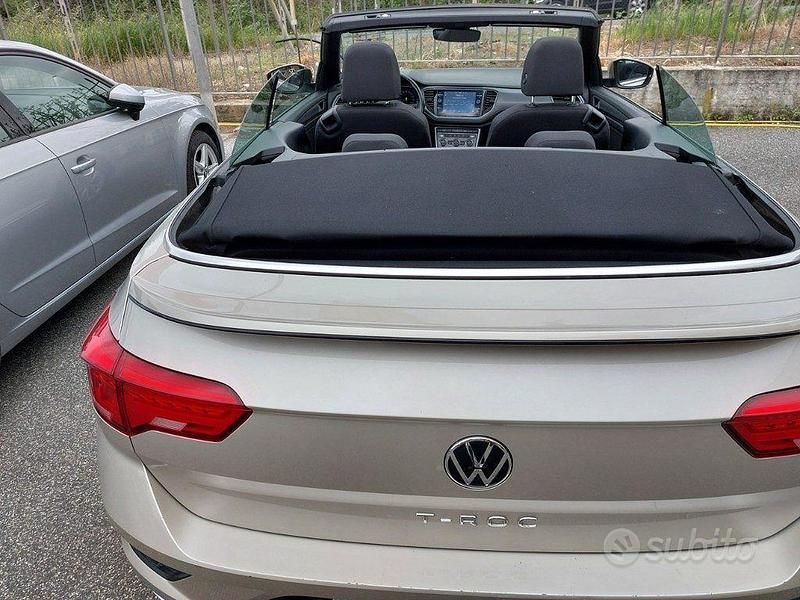 Usata VW T-Roc Cabriolet Style 150 CV (110 kW) 2021 Grigio Cabrio