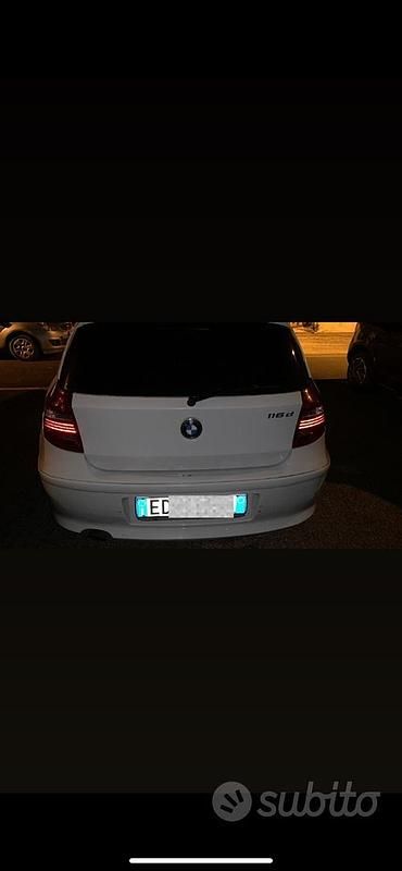 Usata BMW 116 116 CV (85 kW) 2010 Bianco Utilitaria