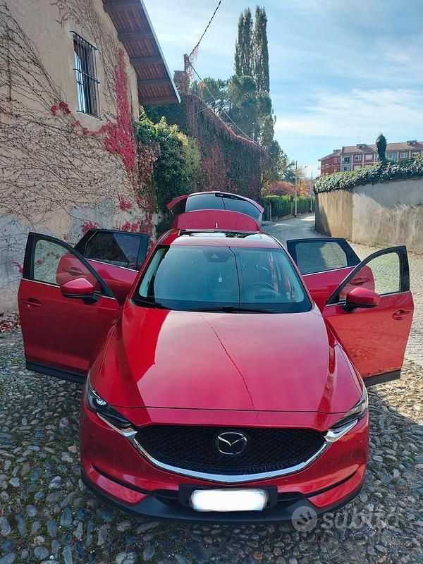 Usata Mazda CX-5 175 CV (128 kW) 2018 Rosso SUV