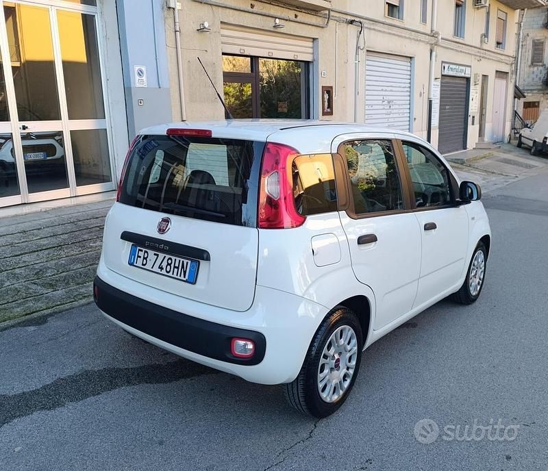 Usata Fiat Panda Easy 69 CV (50 kW) 2015 Bianco Berlina