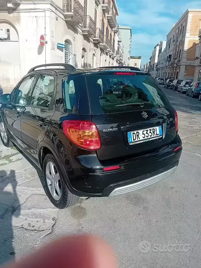 Usata Suzuki SX4 90 CV (66 kW) 2008 Nero Utilitaria