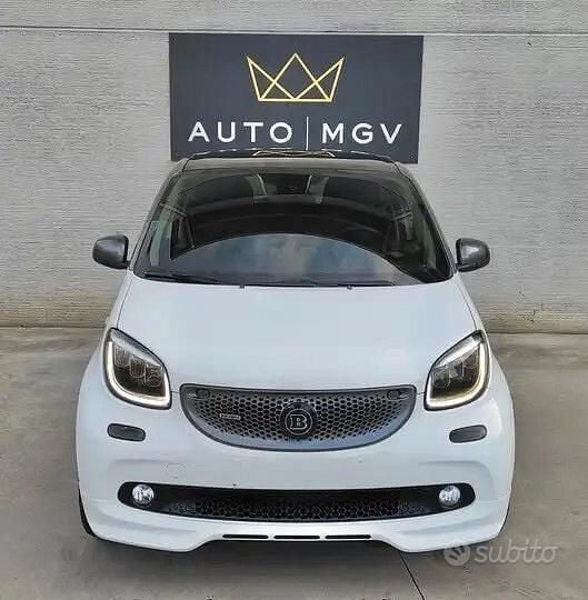 Usata Smart ForFour Brabus 109 CV (80 kW) 2016 Bianco Utilitaria