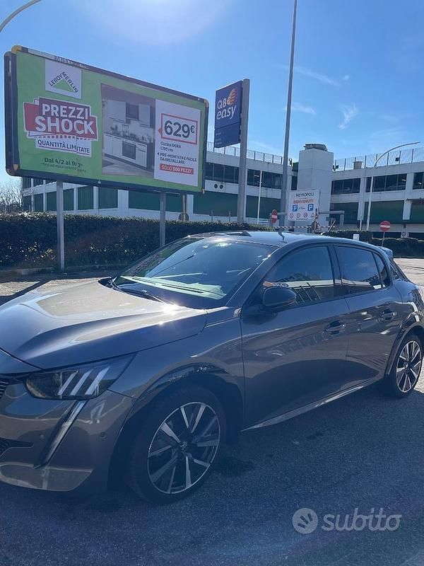 Usata Peugeot 208 GTi 131 CV (96 kW) 2022 Grigio Utilitaria
