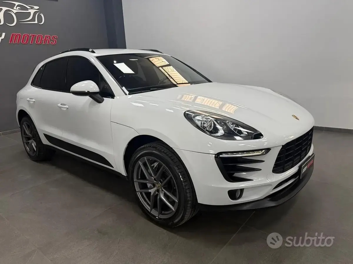 Usata Porsche Macan 250 CV (183 kW) 2018 Bianco SUV