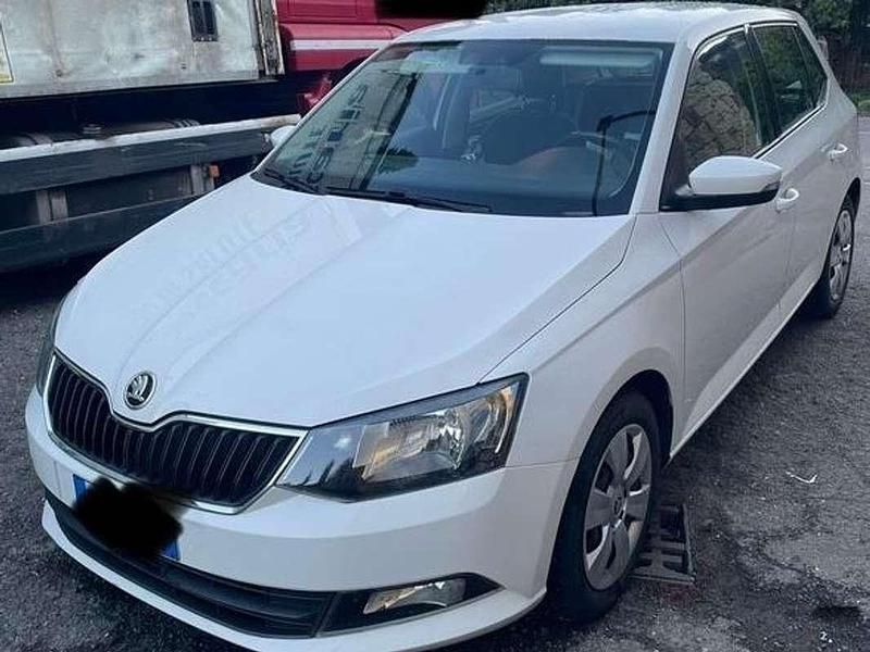 Usata Skoda Fabia 75 CV (55 kW) 2016 Bianco Berlina