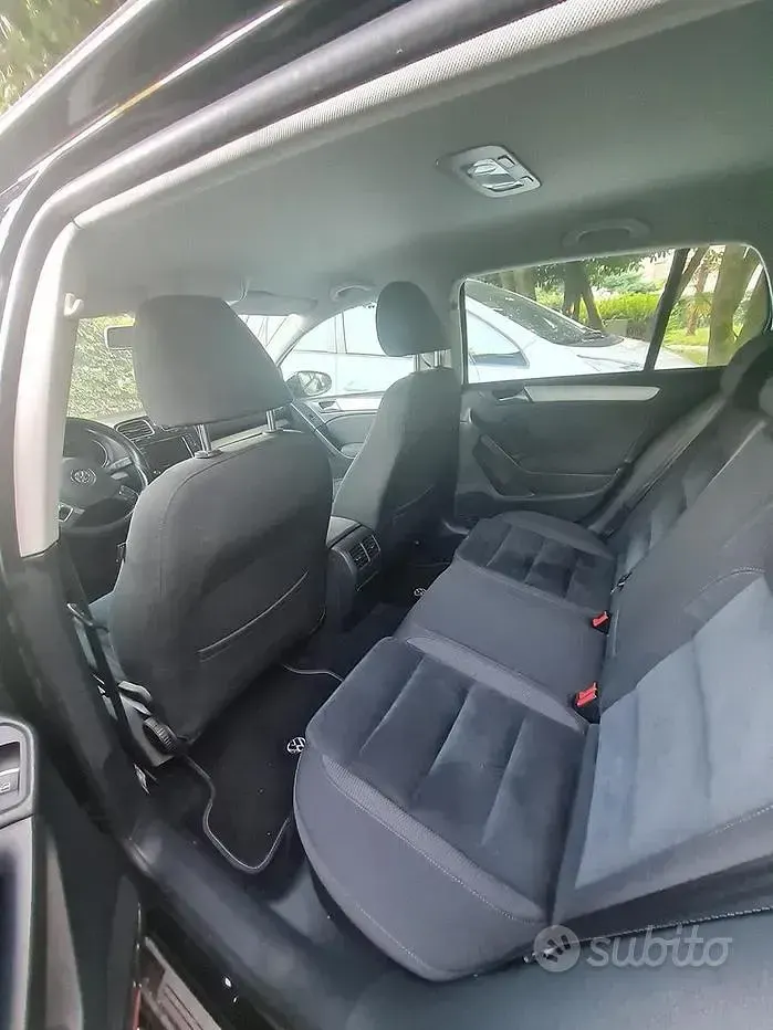 Usata VW Golf VII Highline 105 CV (77 kW) 2012 Nero Berlina
