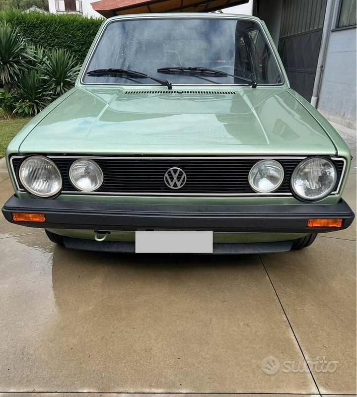 Usata VW Golf 1970 Verde Berlina