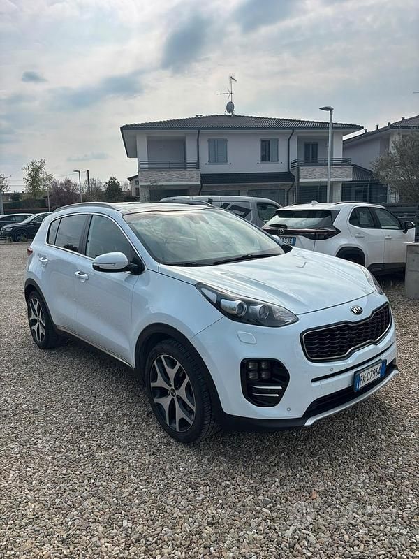 Usata Kia Sportage GT-Line 116 CV (85 kW) 2017 Bianco SUV
