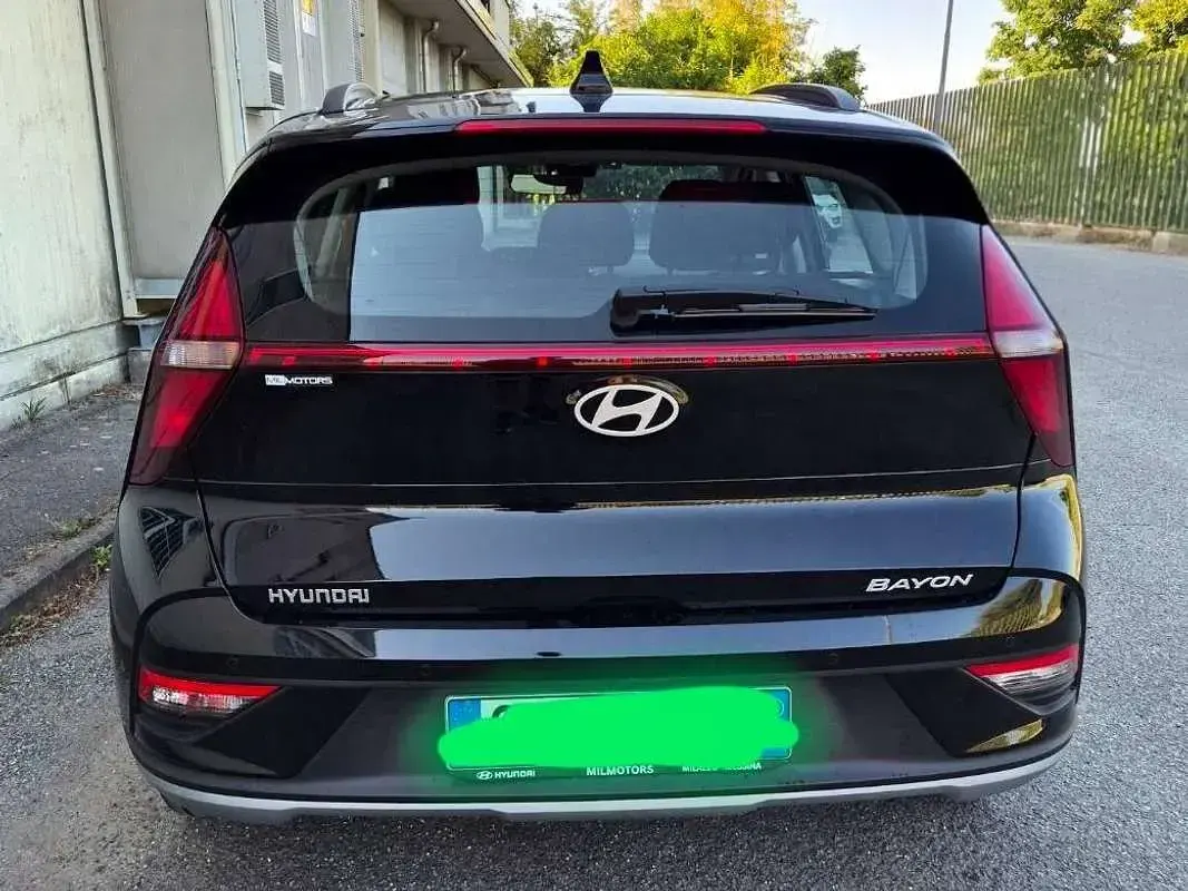 Usata Hyundai Bayon 79 CV (58 kW) 2025 Nero SUV