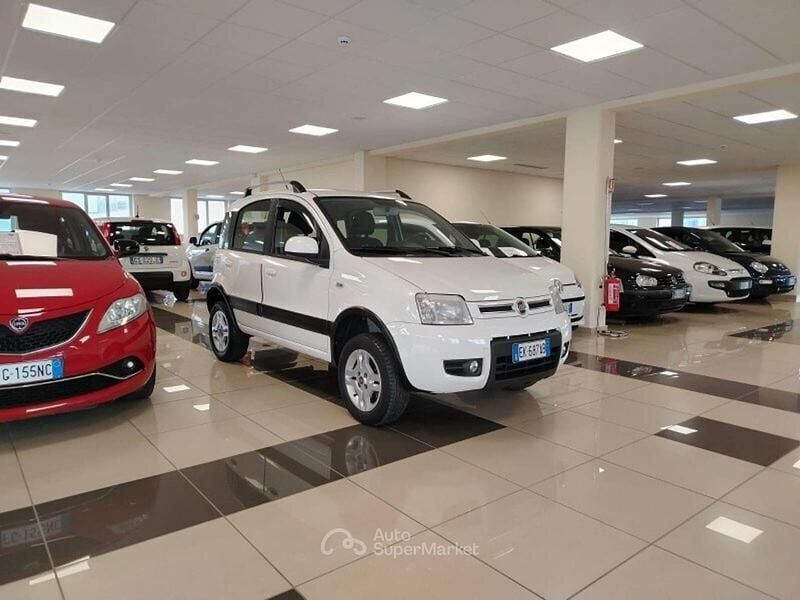 Usata Fiat Panda 4x4 Climbing 75 CV (55 kW) 2011 Bianco Utilitaria