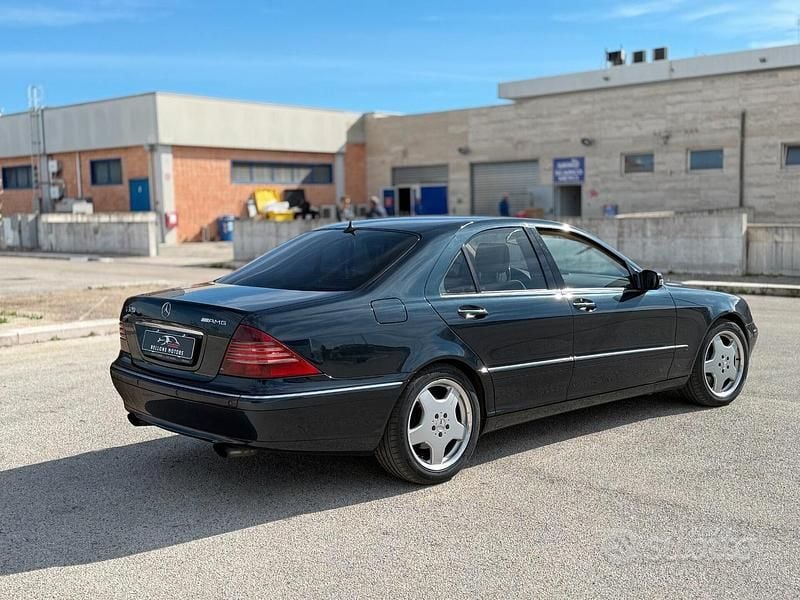 Usata Mercedes S320 197 CV (144 kW) 2002 Blu/azzurro Berlina