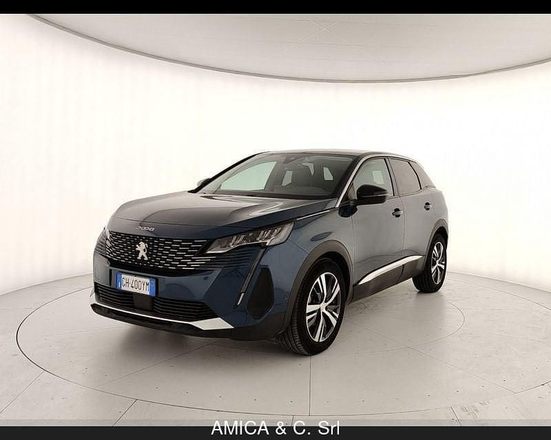Usata Peugeot 3008 Allure 131 CV (96 kW) 2022 Blu SUV