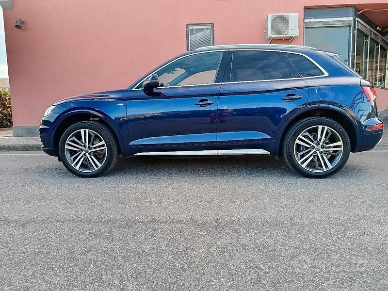 Usata Audi Q5 190 CV (139 kW) 2018 Blu SUV