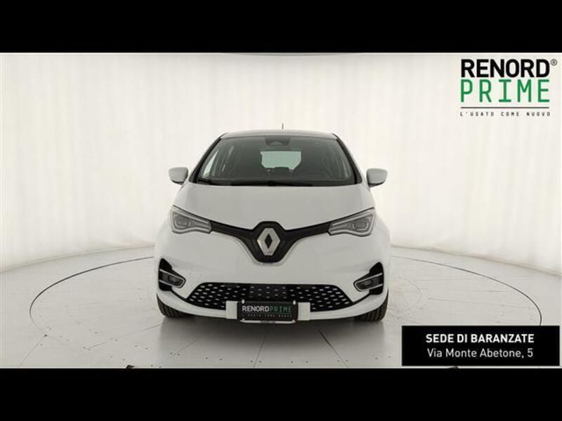 Usata Renault Zoe Intens 100 kW (136 CV) 2020 Bianco Utilitaria