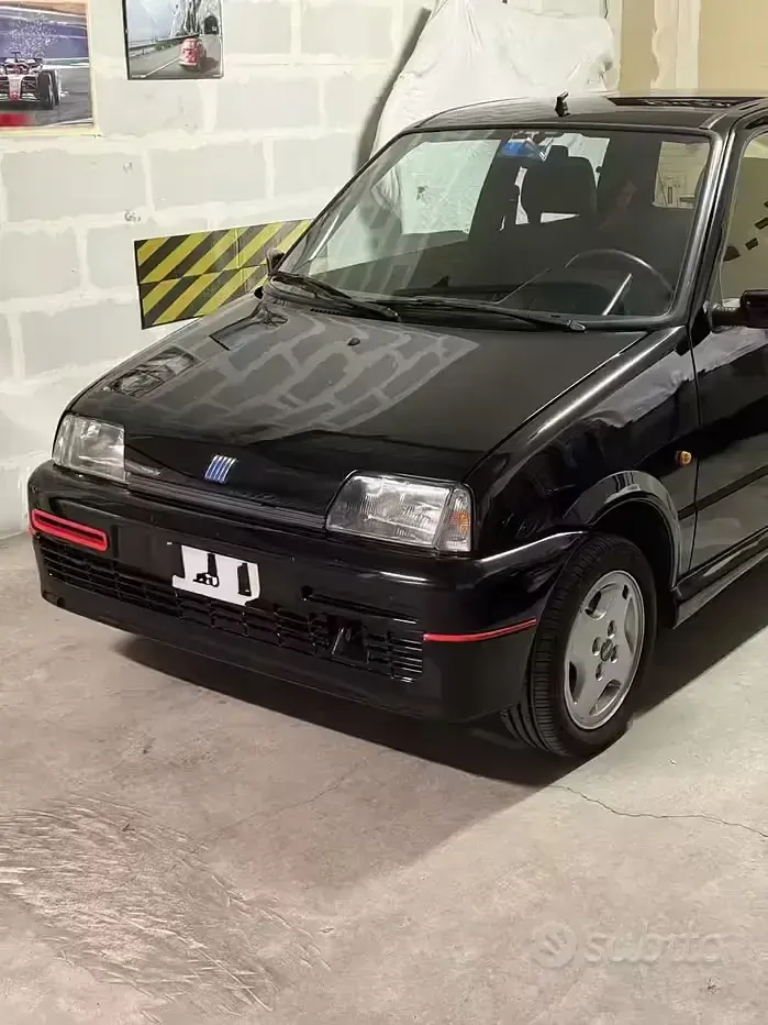 Usata Fiat Cinquecento 54 CV (39 kW) 1996 Nero Utilitaria