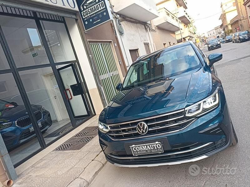Usata VW Tiguan Elegance 177 CV (130 kW) 2021 Grigio SUV