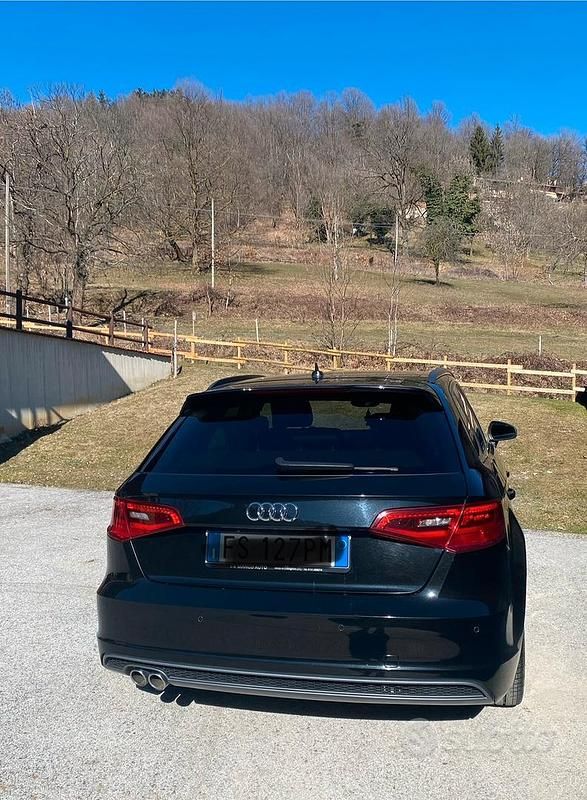 Usata Audi A3 S-Line 2015 Nero Berlina