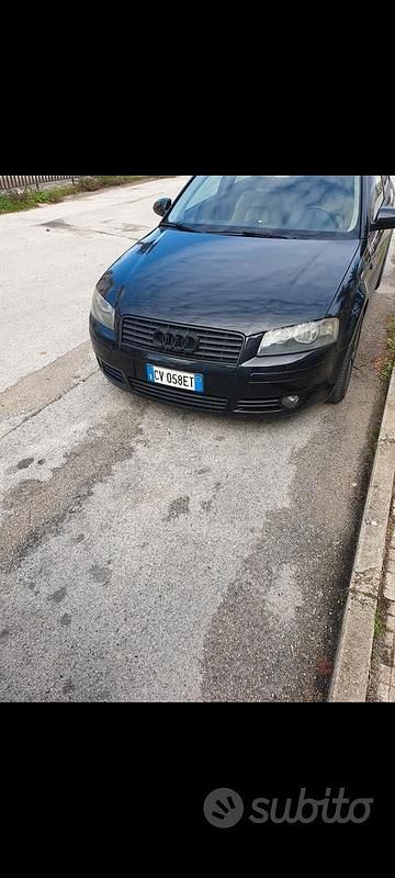 Usata Audi A3 140 CV (102 kW) 2005 Nero Utilitaria