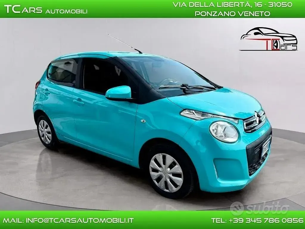 Usata Citroën C1 69 CV (50 kW) 2016 Blu Utilitaria