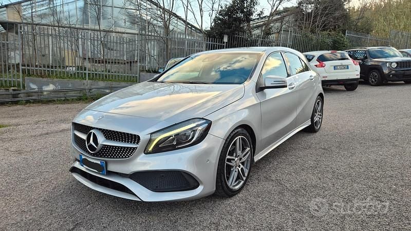 Usata Mercedes A200 Premium 136 CV (100 kW) 2016 Grigio Berlina