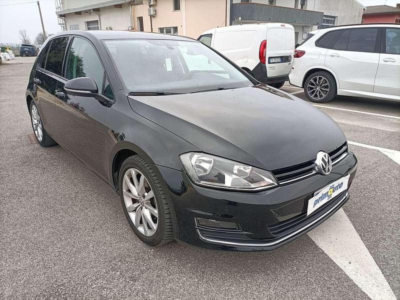 Usata VW Golf VII Comfortline 110 CV (80 kW) 2016 Nero Berlina