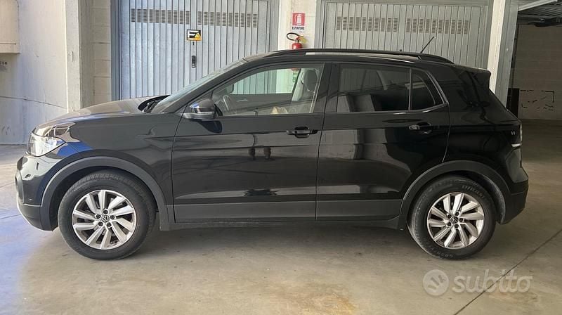 Usata VW T-Cross Advance 110 CV (80 kW) 2021 Nero SUV