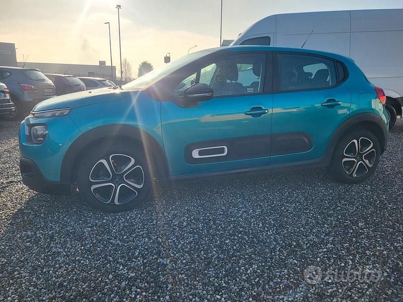 Usata Citroën C3 Feel 102 CV (75 kW) 2022 Blu Berlina