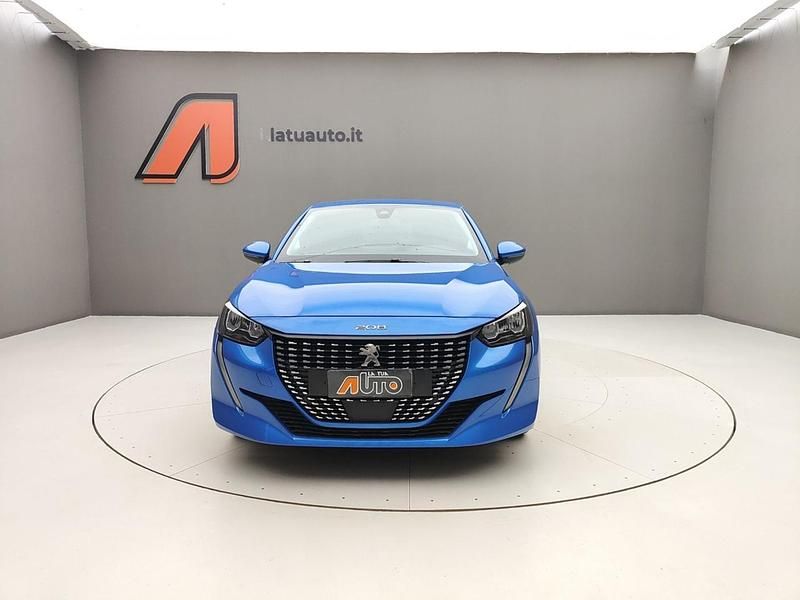 Usata Peugeot 208 Allure 101 CV (74 kW) 2022 Blu Utilitaria