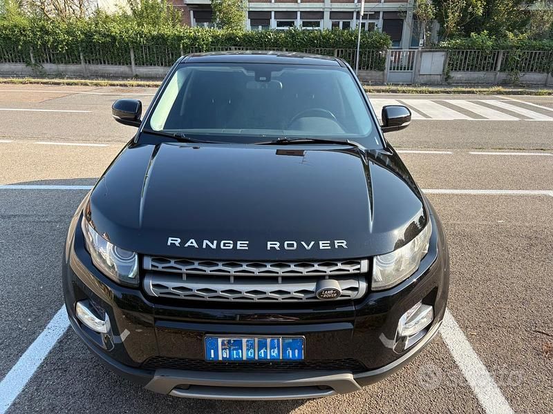 Nero Usata 2013 Land Rover Range Rover evoque Pure SUV | 13.900 € (Cara) - Immagine 1/4