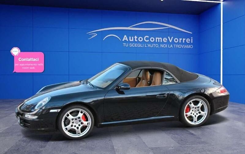 Usata Porsche 911 Carrera S Cabriolet 355 CV (261 kW) 2006 Nero Cabrio