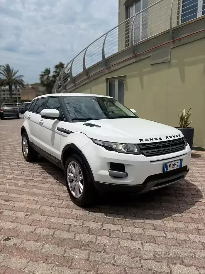 Usata Land Rover Range Rover evoque Dynamic 150 CV (110 kW) 2012 Bianco SUV