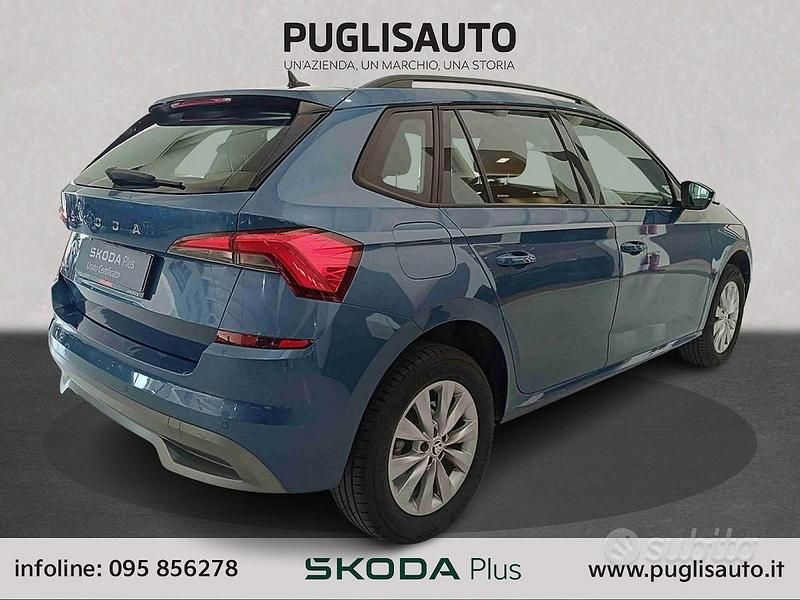 Usata Skoda Kamiq Ambition 90 CV (66 kW) 2021 Azzurro SUV
