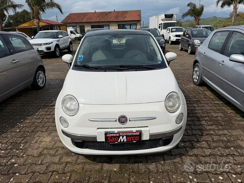 Usata Fiat 500 Lounge 69 CV (50 kW) 2008 Bianco Berlina