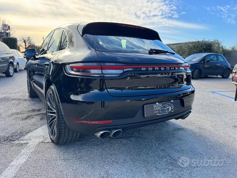 Usata Porsche Macan S 353 CV (259 kW) 2021 Nero SUV