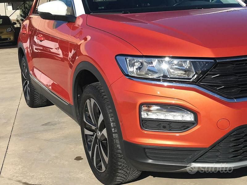 Usata VW T-Roc IQ Drive 116 CV (85 kW) 2019 Arancione SUV