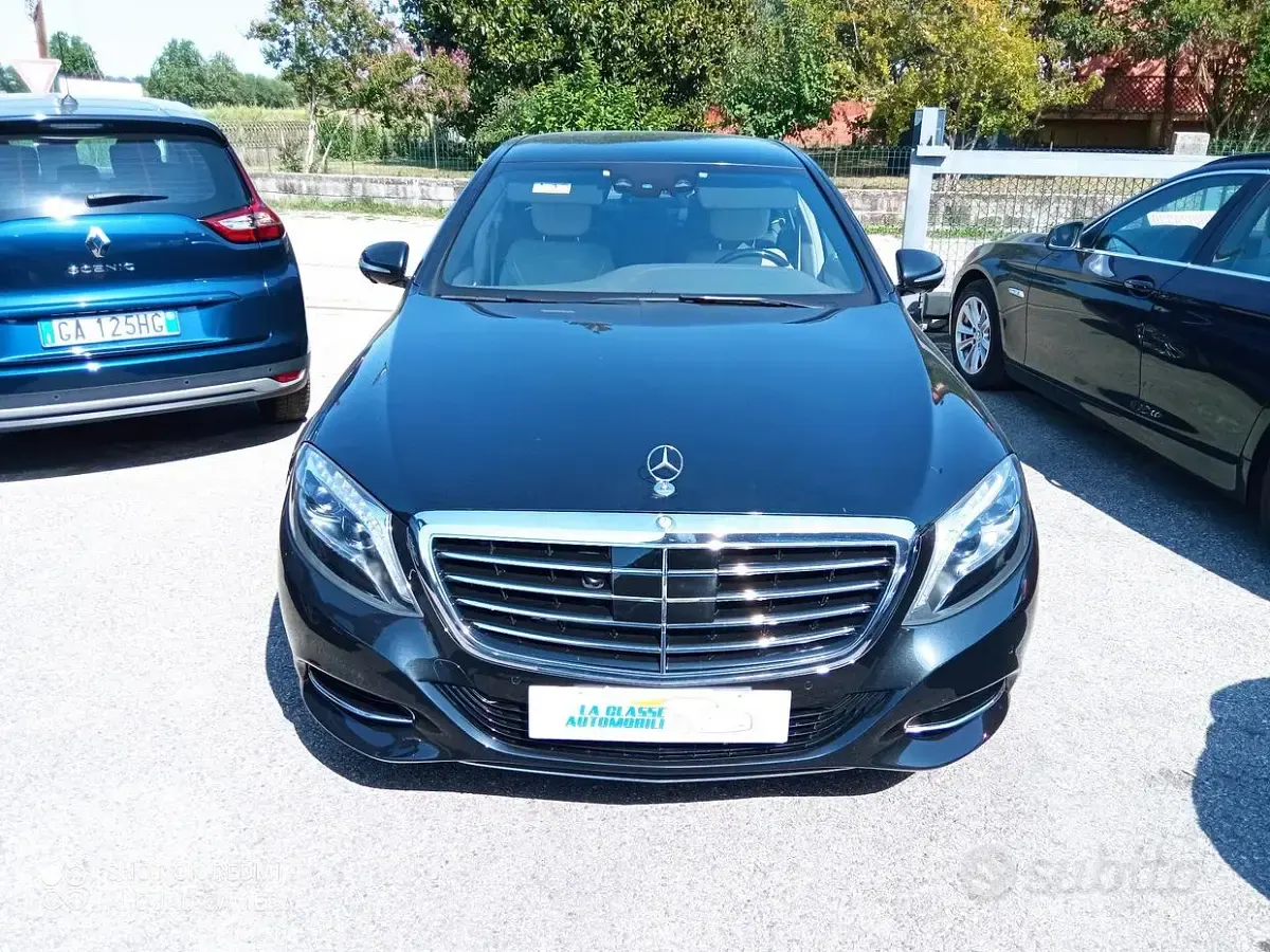 Usata Mercedes S500 Premium 455 CV (334 kW) 2016 Nero Berlina