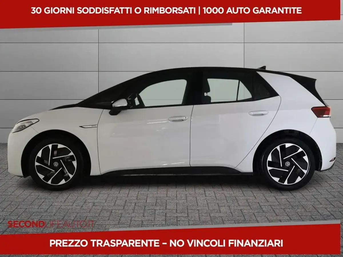 Usata VW ID.3 Pro Performance 150 kW (204 CV) 2023 Bianco Utilitaria