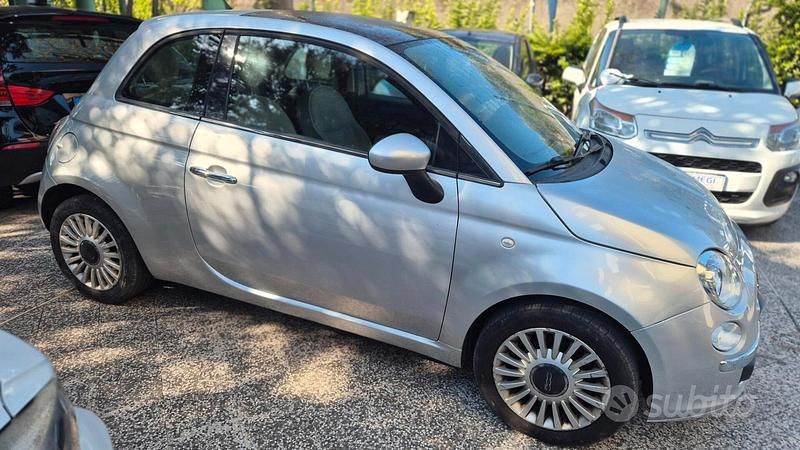 Usata Fiat 500 Lounge 95 CV (69 kW) 2012 Grigio Berlina