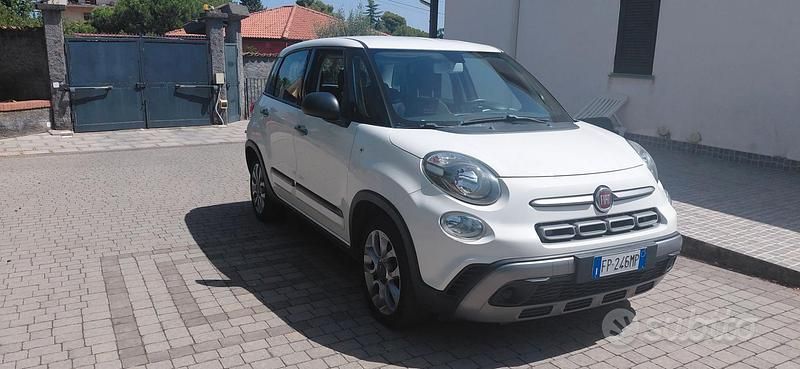 Usata Fiat 500L Cross 95 CV (69 kW) 2018 Bianco Monovolume