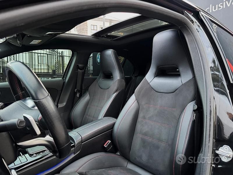 Usata Mercedes A180 Premium 116 CV (85 kW) 2021 Nero Berlina
