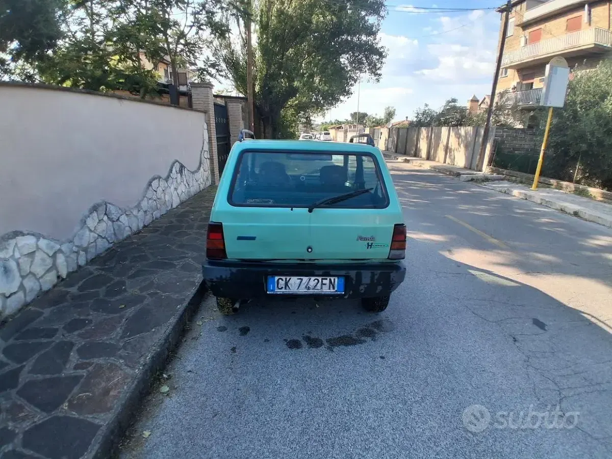 Usata Fiat Panda 54 CV (39 kW) 2003 Verde Utilitaria