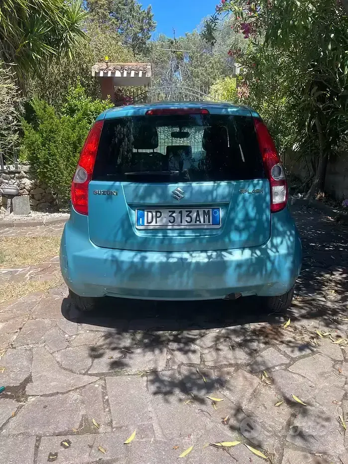 Usata Suzuki Splash 65 CV (47 kW) 2008 Bluazzurro Utilitaria