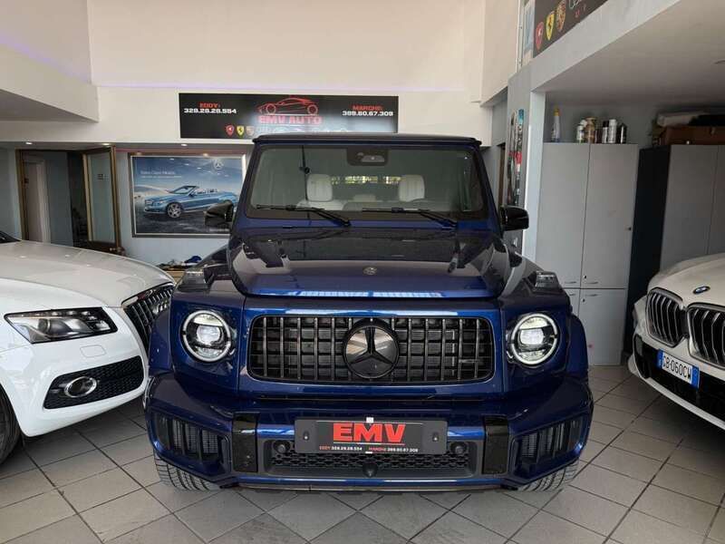Nuova Mercedes G63 AMG AMG 605 CV (444 kW) 2025 Blu/azzurro SUV